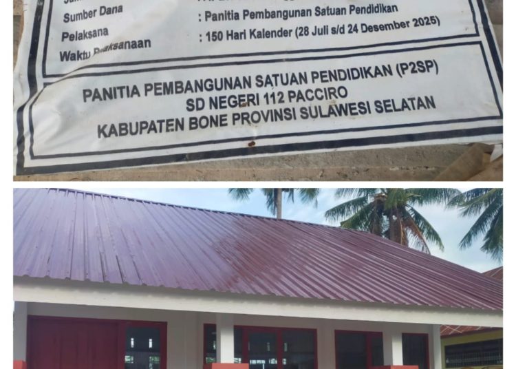 Lembaga Anti Korupsi Kinprojamin,” Akan Melaporkan SDN 112 Pacciro Di Tipikor Polres Bone, Dugaan Mark-up Proyek