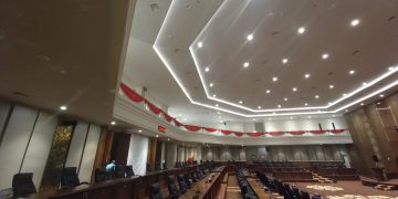 Sempat Terdampak Angin Puting Beliung, Gedung DPRD Bojonegoro Kini Kembali Normal