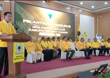 *Darlian Pone Terpilih Aklamasi, Tony Eka Candra Yakin Partai Golkar Raih 11 Kursi di DPRD Way Kanan*