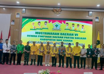 *Musda VI Partai Golkar Way Kanan, Hanan A Rozak: Golkar Harus Solid Untuk Kemenangan Pemilu Mendatang*