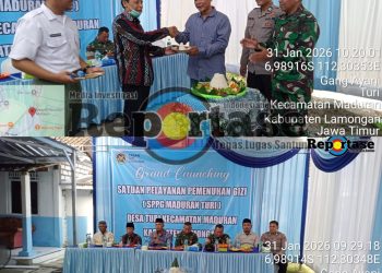 Grand Lounching SPPG di Desa Turi Kec. Maduran Kab.Lamongan