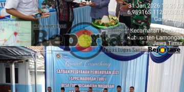 Grand Lounching SPPG di Desa Turi Kec. Maduran Kab.Lamongan