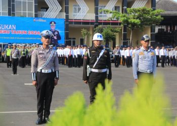 Jelang Romadhon dan Idzul Fitri Polres Tuban Laksanakan Apel Gelar Pasukan Operasi Keselamatan Semeru 2026