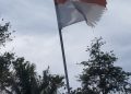 Kepala Desa Tajong Tellu Sattinge Sama Dengan Menghina Negara Mengibarkan Bendera Robek Dan Kusam