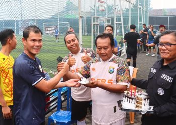HPN 2026, Kapolres Probolinggo Kota Ajak Insan Pers Perkuat Kamtibmas Lewat Mini Soccer