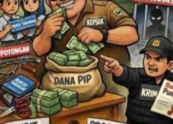 Dugaan korupsi dan Pungli Mencuat, Bantuan PIP Siswa SMKN 1 Kasiman Dipotong Hingga 80 Persen