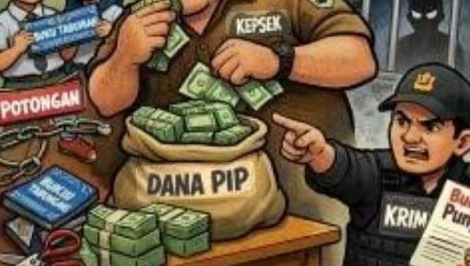 Dugaan korupsi dan Pungli Mencuat, Bantuan PIP Siswa SMKN 1 Kasiman Dipotong Hingga 80 Persen