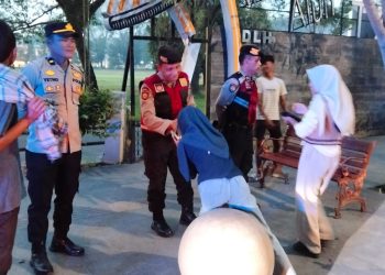*Polres Langkat Gelar Patroli Asmara Subuh, Ajak Masyarakat Manfaatkan Layanan 110*