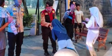 *Polres Langkat Gelar Patroli Asmara Subuh, Ajak Masyarakat Manfaatkan Layanan 110*