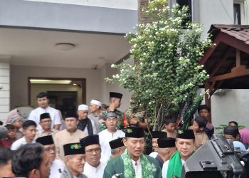 Ketum PB Mathla’ul Anwar Terima Menko Infrastruktur AHY dan Menteri Transmigrasi