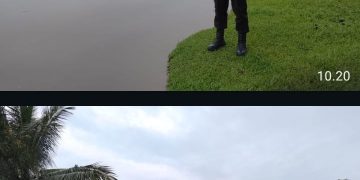 Debit Sungai Lematang Meningkat, Polsek Tanah Abang Siaga Penuh Antisipasi Banjir di 11 Desa