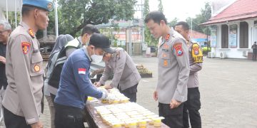 ​Hasil Tes Urine Personel Polres Probolinggo Kota, Nihil Penyalahgunaan Narkoba