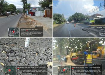PT. TIMBUL JAYA PERSADA Kontraktor Mokong Paksakan Percepatan proyek Pelebaran jalan PAKAH -RENGEL Diduga Abaikan K3