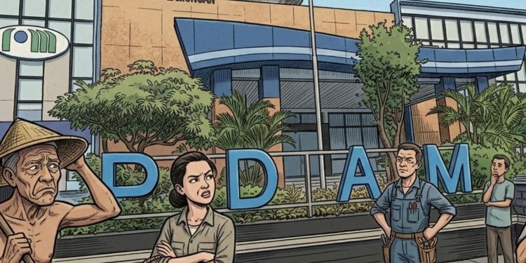 Baru Saja Dirumorkan Air PDAM Keruh dan Sering Mati, Kini Muncul Biaya Pemasangan Baru 3juta per-Rumah Masyarakat Resah