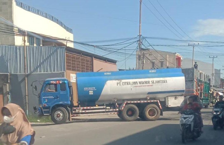 Tangki Industri PT Citra JMS Kumpulan Mobil Tangki Penyelundup BBM Bersubsidi Ke Morowali 