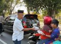 Polres Langkat Berbagi Takjil di Hari ke-18 Ramadhan, Polsek Jajaran Ikut Serentak Berbagi