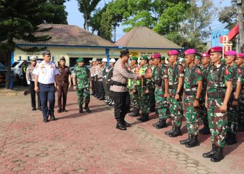 Apel Gelar Pasukan Operasi Ketupat 2026, Polres Langkat Siap Amankan Mudik Lebaran
