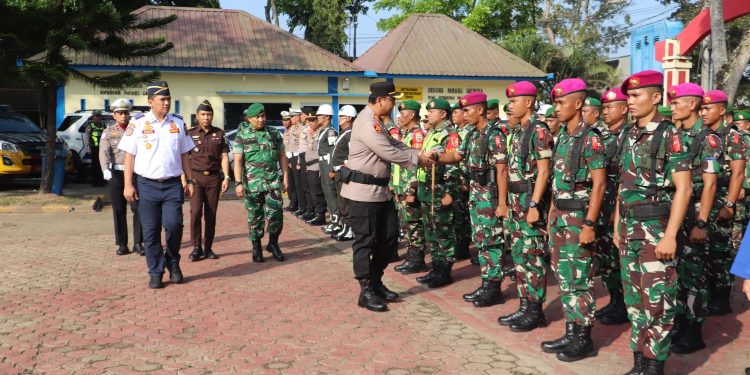 Apel Gelar Pasukan Operasi Ketupat 2026, Polres Langkat Siap Amankan Mudik Lebaran