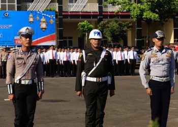 Polres Tuban Gelar Apel Persiapan Pengamanan Operasi Ketupat Tahun 2026