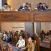 Ketua DPRD Kota Lubuk Linggau Ir. Yulian Efendi Pimpin Rapat Paripurna Mendengarkan Pandangan Umum Fraksi fraksi