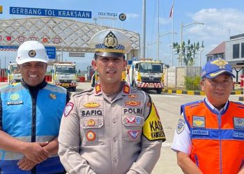 Amankan Arus Mudik, Satlantas Polres Probolinggo Siapkan Posyan di Jalur Tol Prosiwangi