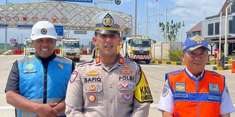 Amankan Arus Mudik, Satlantas Polres Probolinggo Siapkan Posyan di Jalur Tol Prosiwangi