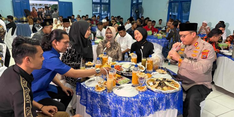 Kapolres Langkat Hadiri Buka Puasa Bersama KNPI, Perkuat Sinergi Jaga Kamtibmas
