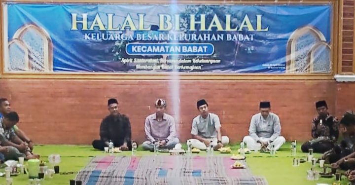 Halal Bihalal Kelurahan Babat : Penuh Arahan Menuju Kota Bermartabat