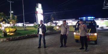 Polsek Gebang Intensifkan Patroli Blue Light, Antisipasi 3C hingga Aksi Premanisme