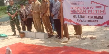 Peletakan Batu Pertama Gedung Koperasi : Patut Diapresiasi