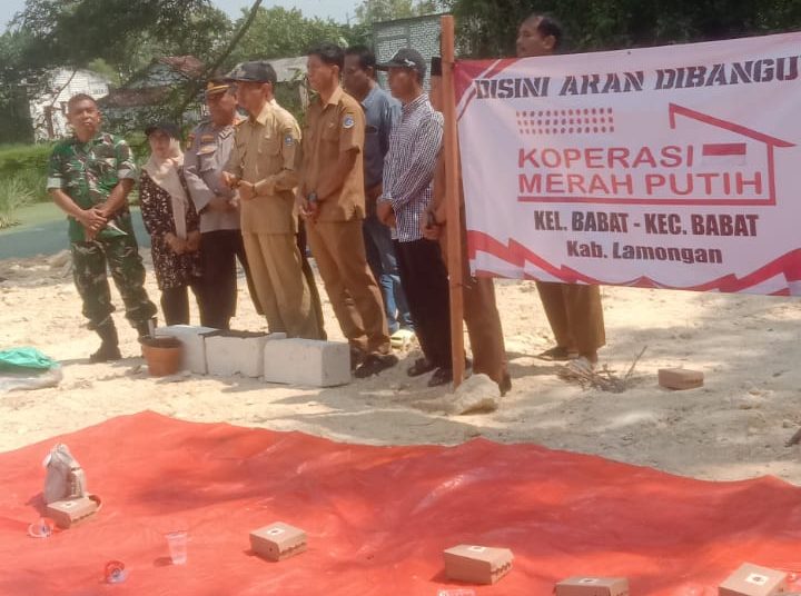Peletakan Batu Pertama Gedung Koperasi : Patut Diapresiasi