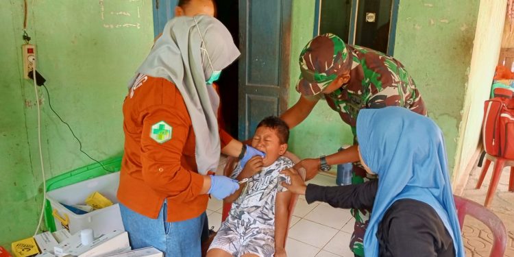 Karya Bhakti Kesehatan’, “Koramil 0811/20 Grabagan Menyemarakkan TMMD Ke 128 2026 0811Kodim Tuban ‘Himbau Agar Masyarakat Tetap Sehat