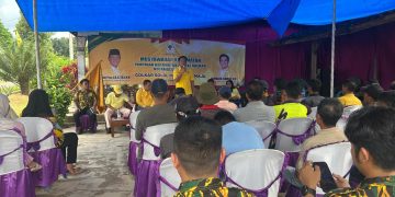 *Darlian Pone Buka Muscam PK Partai Golkar Kecamatan Kasui, Dilanjutkan Gerakan Lampung Menanam*