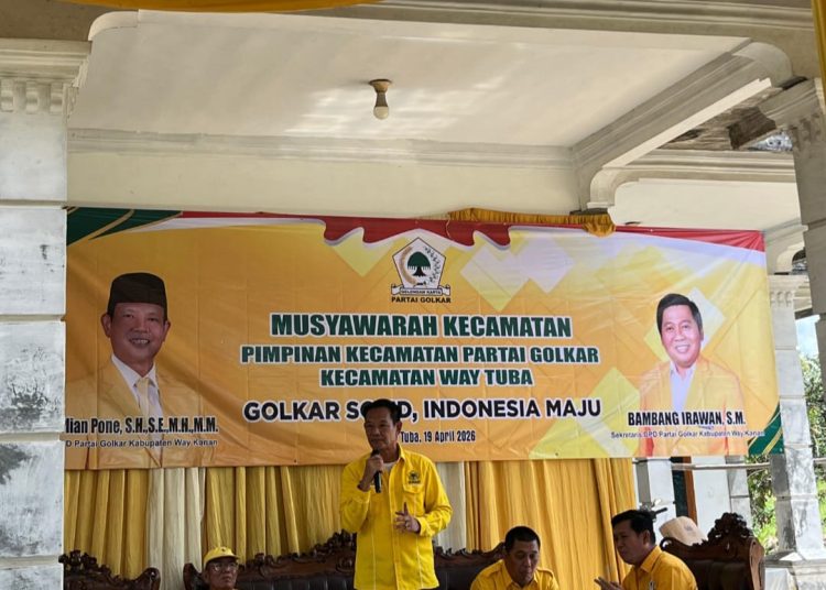 *Perkuat Basis Kader, Partai Golkar Kecamatan Way Tuba Konsolidasi Melalui Muscam dan GELAM*