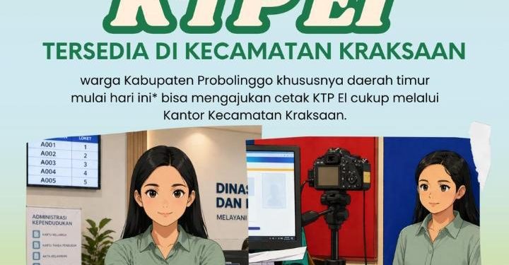 Permudah Layanan, Kini Cetak KTP-el Cukup di Kecamatan Kraksaan