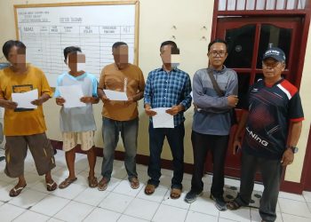 *Polsek Pangkalan Susu Ringkus Terduga Pelaku Pungli, Empat Pria Diamankan*