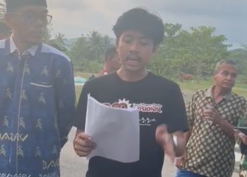Aksi Demonstrasi Masyarakat Tutup Tambang Sirtu PT. Bumi Barru Sejahtera Kabupaten Barru, Tanete Riaja, Desa Lompo Tengah