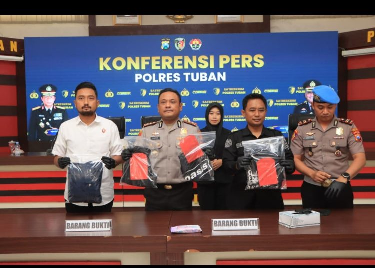 Empat Pelaku Pengeroyokan Di Kenduruan Berhasil di Ringkus Satreskrim Polres Tuban