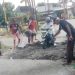 Memanfaatkan Tanah Urug Limbah, Kerjabakti Tambah Gairah Walau Udara Panas Gerah