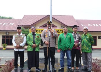 Kapolres Langkat Terima Penghargaan Dari Syarikat Islam, Wujud Sinergi Polri Dan Ulama Menjaga Kamtibmas
