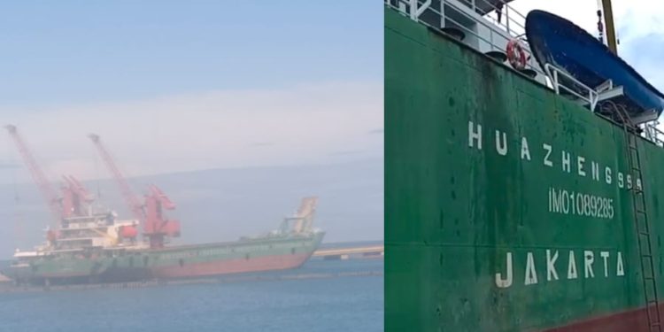 Desak Syahbandar POMALAA Periksa Dokumen Pekerja WNA di MV HUAZHENG 999 Sebelum Terbitkan SPB