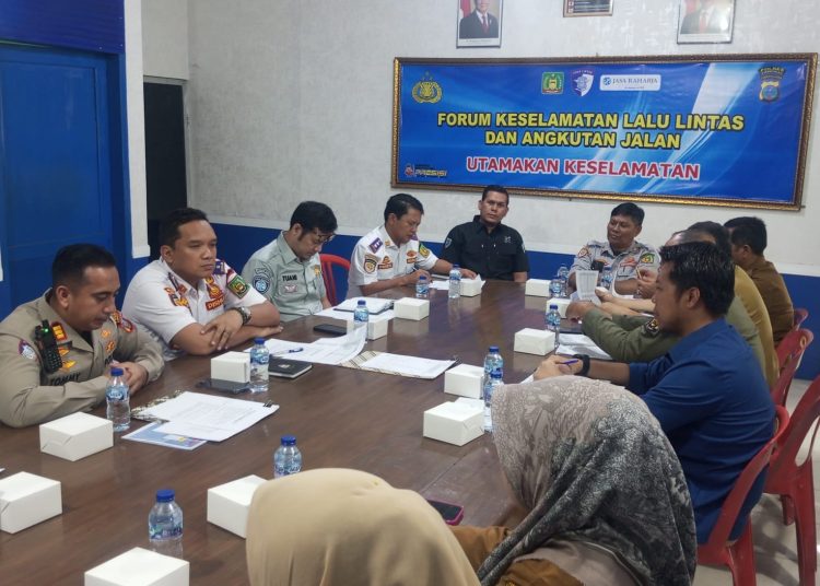 Sat Lantas Polres Langkat Gelar Forum Keselamatan Lalu Lintas dan Angkutan Jalan, Perkuat Sinergi Wujudkan Kamseltibcarlantas