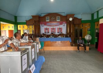 Digelar PAW Antar waktu Desa Lebaksari Kecamatan Baureno Tahun 2026.