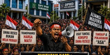 AMI Ancam Kepung DPRD Surabaya dan Kantor PKB, Desak Oknum Anggota Dewan Dipecat