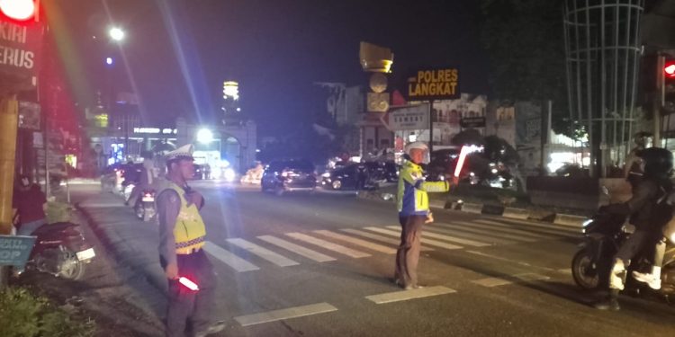 Polres Langkat Intensifkan Patroli UKL dan Razia Knalpot Brong, 19 Sepeda Motor Diamankan