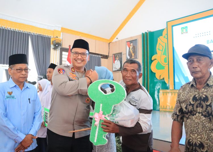 *Kapolres Langkat Apresiasi Pendistribusian Bantuan Baznas untuk Masyarakat yang Membutuhkan*