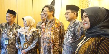 Faisal Ali Hasyim Staf Ahli Mentri Agama RI Bidang Hukum dan HAM Kunjungi Kemenag Tuban