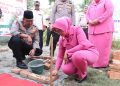 *Kapolres Langkat Pimpin Peletakan Batu Pertama Sumur Bor untuk Warga Tanjung Putus*