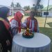 Peringan hari ulang tahun HBB yang pertama di gelar di aula kantor camat Gebang