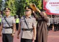 Kapolres Langkat Pimpin Sertijab Kasat dan Kasi Humas